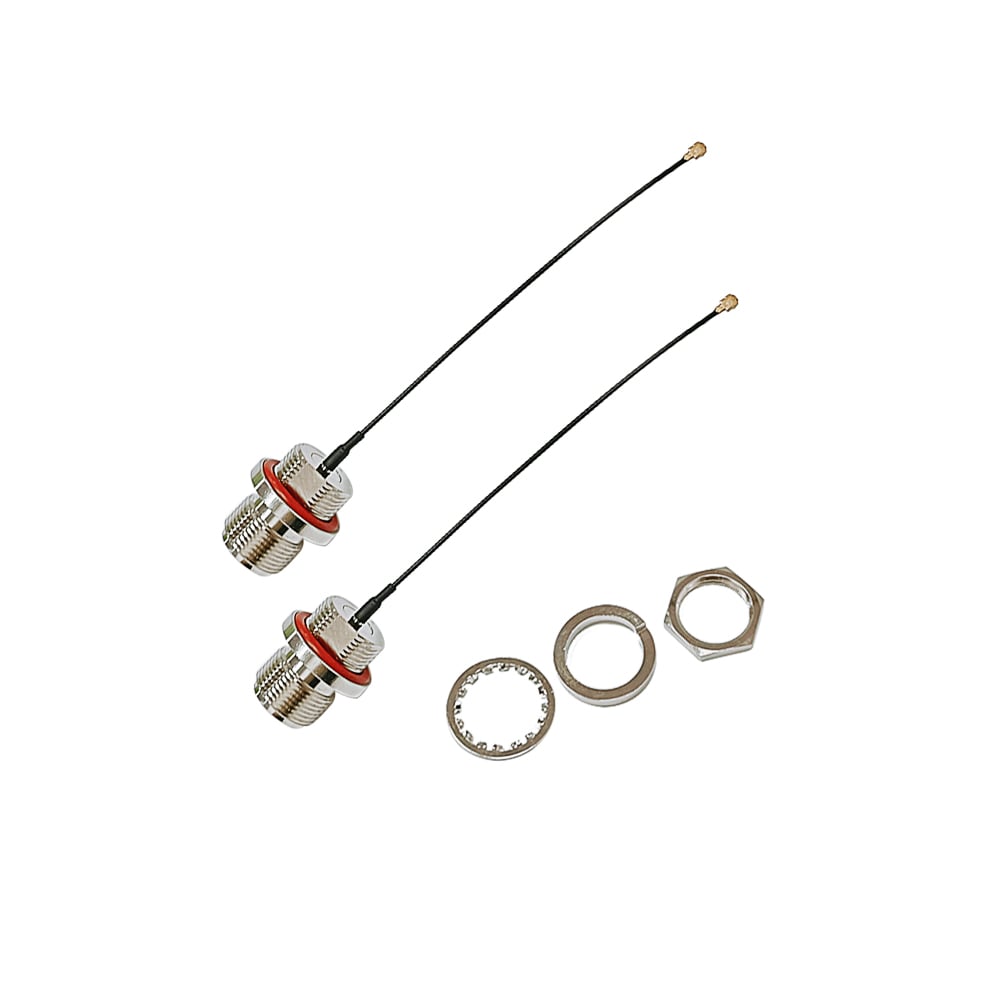 High Performance Copper Tube Receiver Antenna 2dBi Coaxial RF Adapter Cable