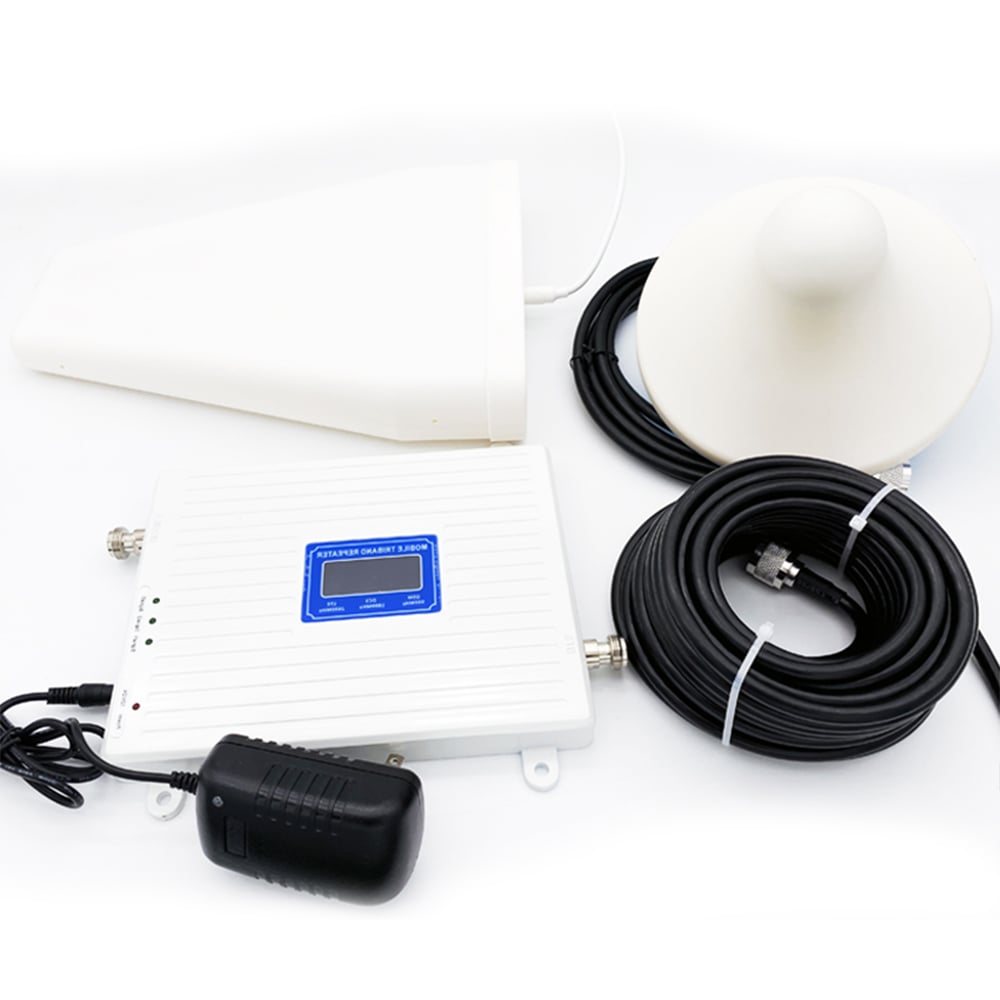 Quad Band Repeater 2G/3G/4G Mobile Cell Phone Signal Booster Antenna