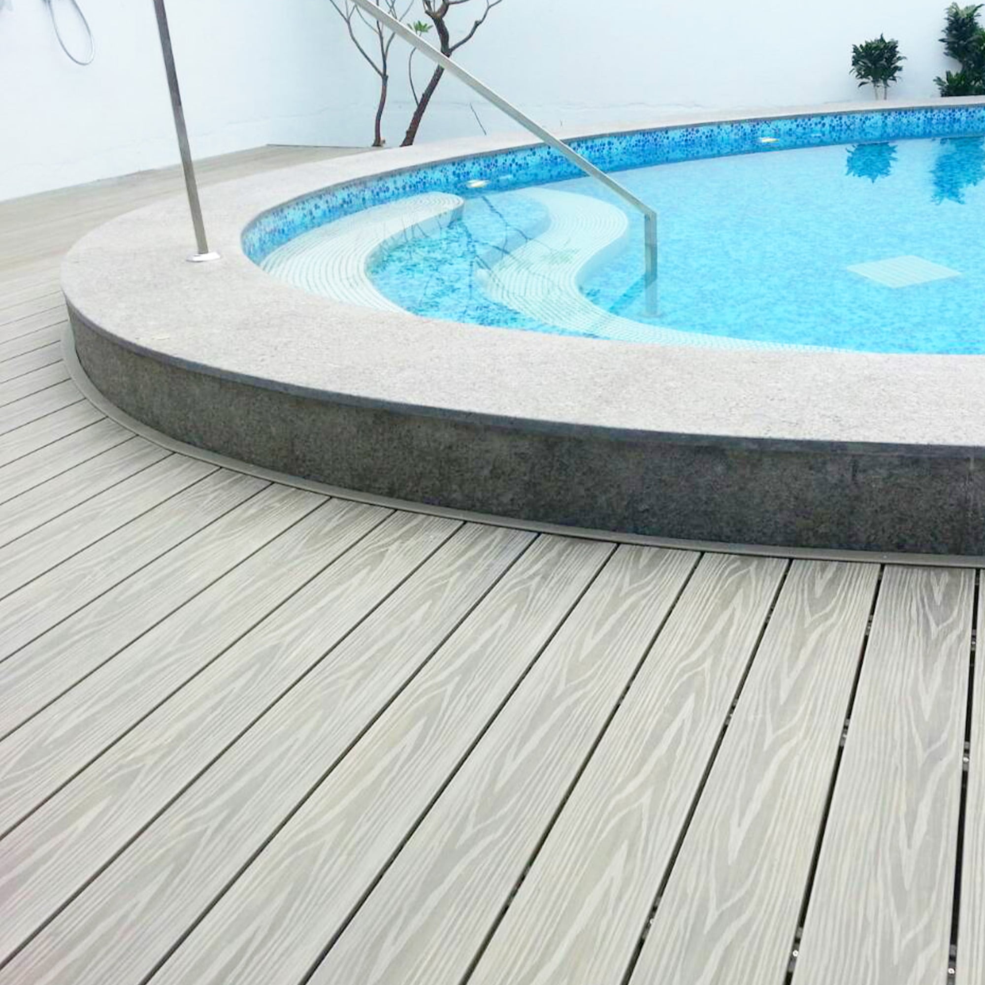 Motel Swimming Pool Decking In The US