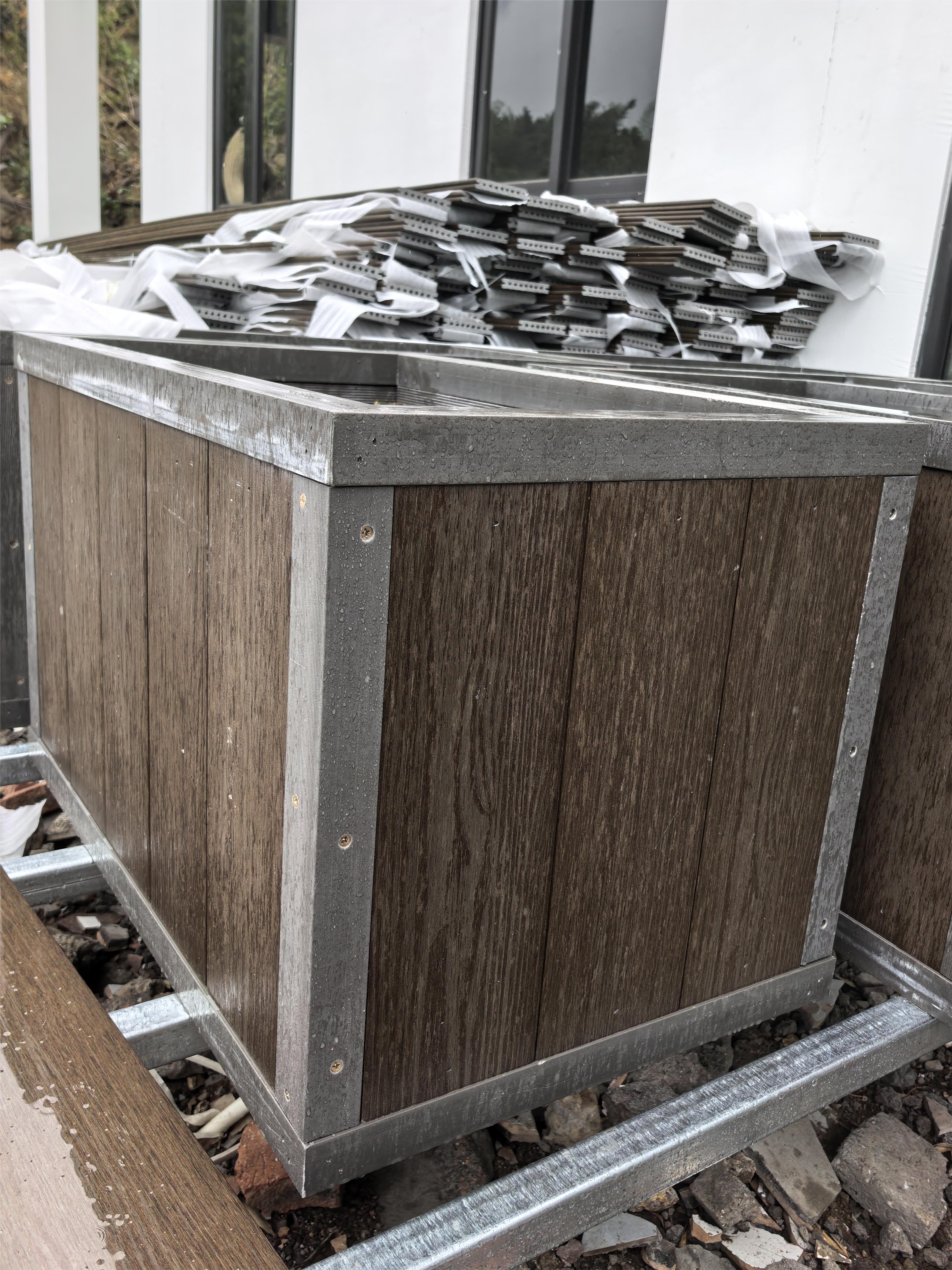 PVC Decking Planter Box Upcycling