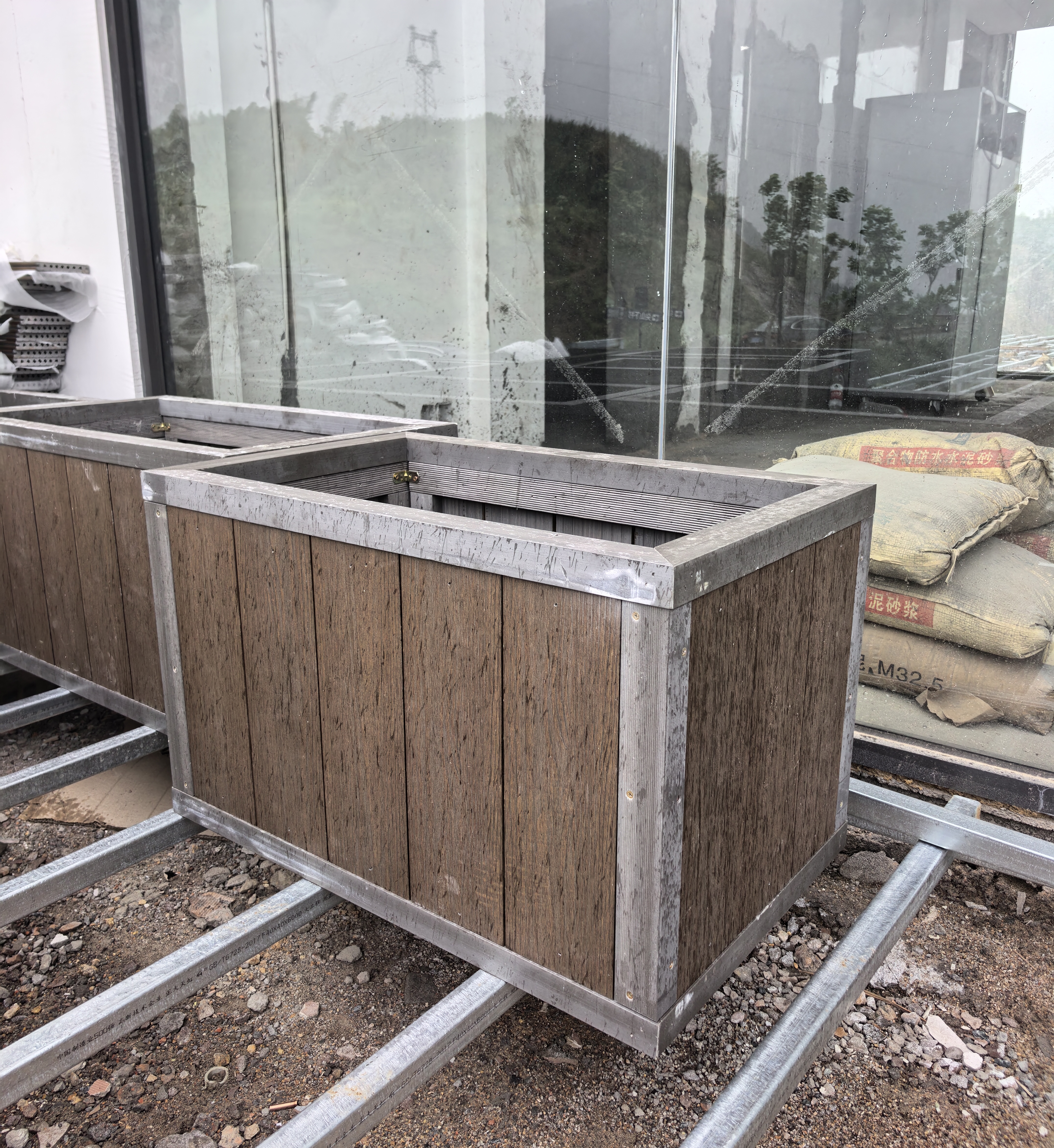 Decking as Planters