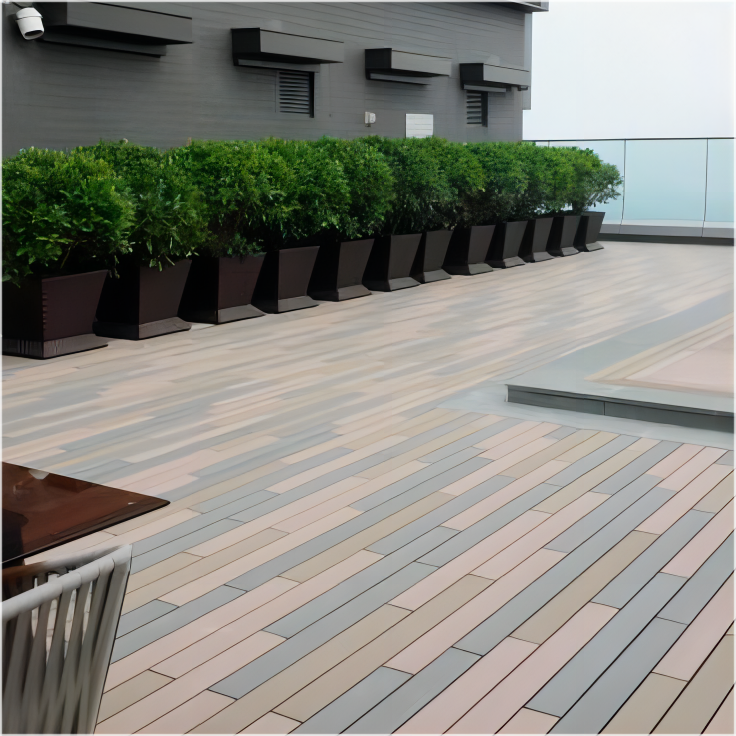 3 color Matching Rooftop Floor
