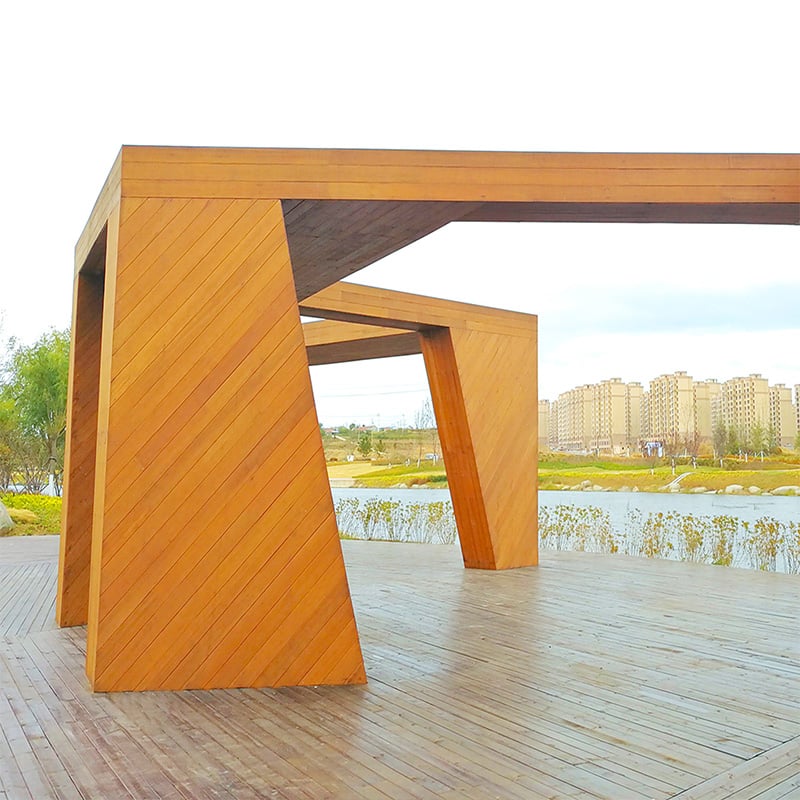 PVC Wall Panel For Public Park