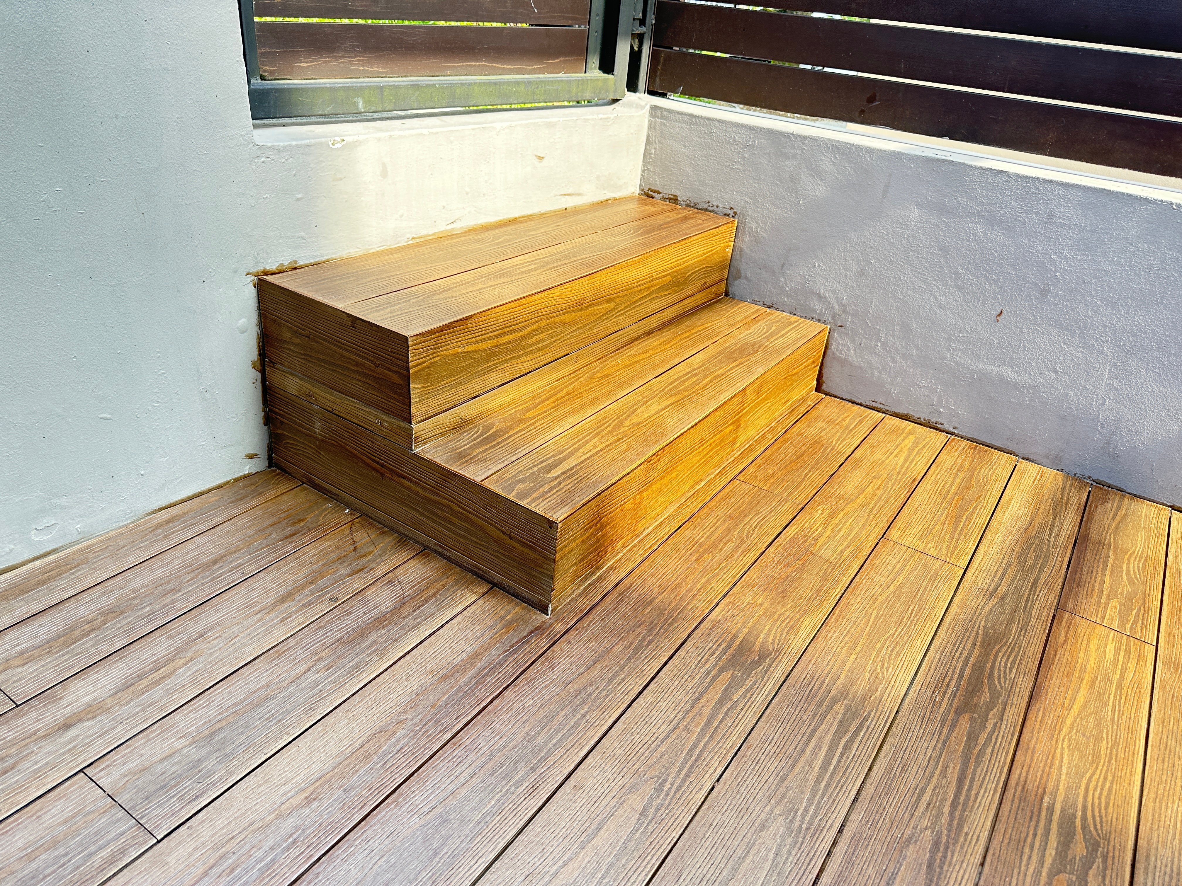 Singapore Garden Decking