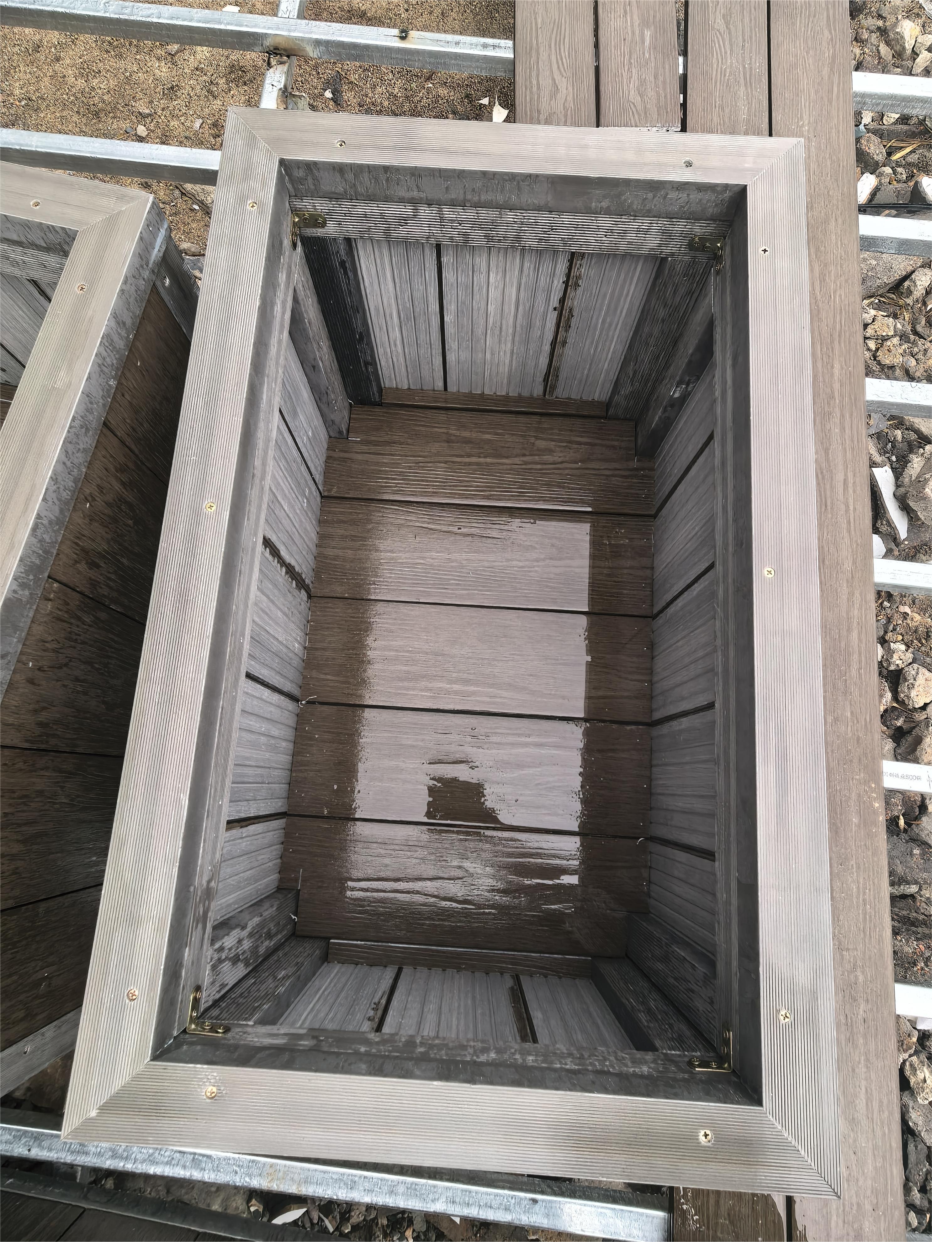 PVC Decking Planter Box Upcycling