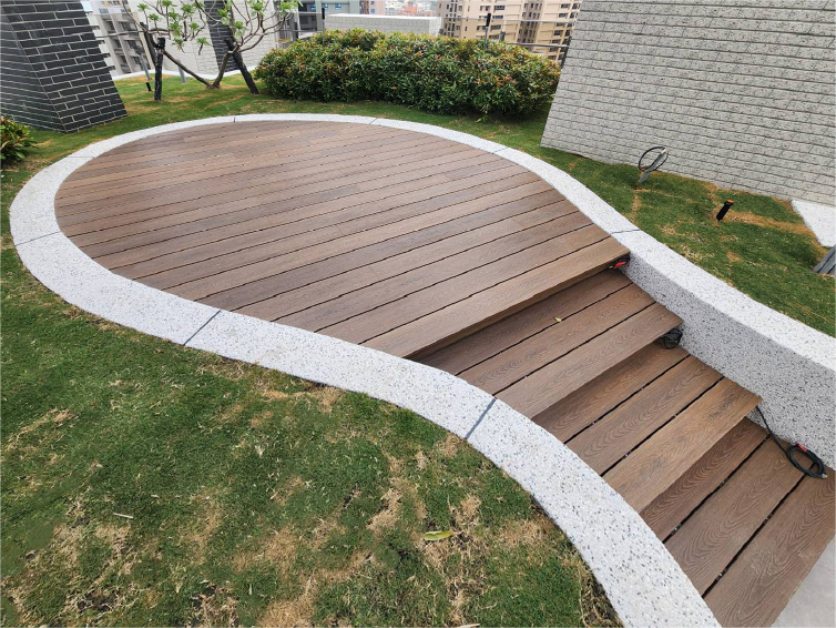 Taipei Rooftop Oasis Transformed with ZaiAn Weather-Resistant Decking