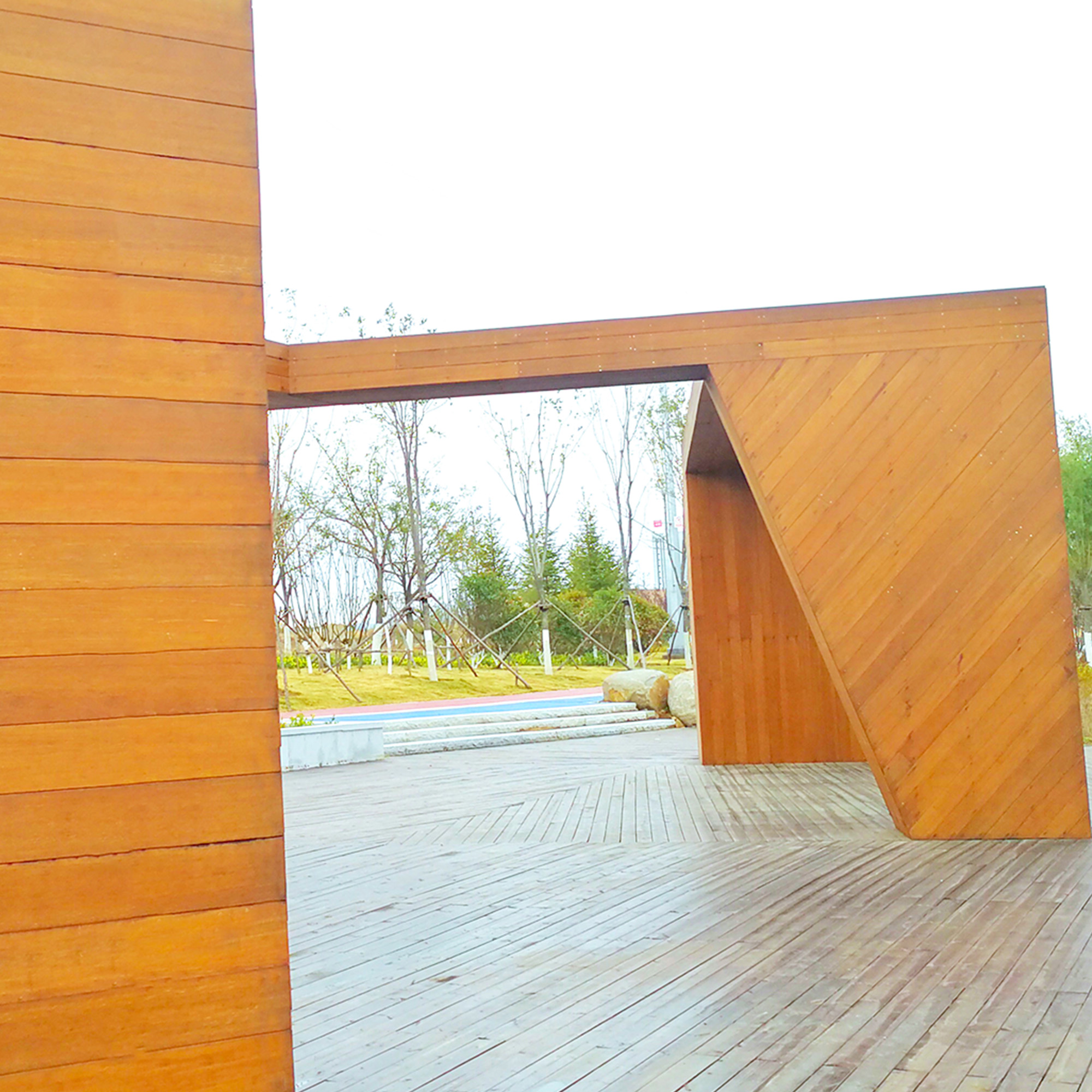 PVC Wall Panel For Public Park