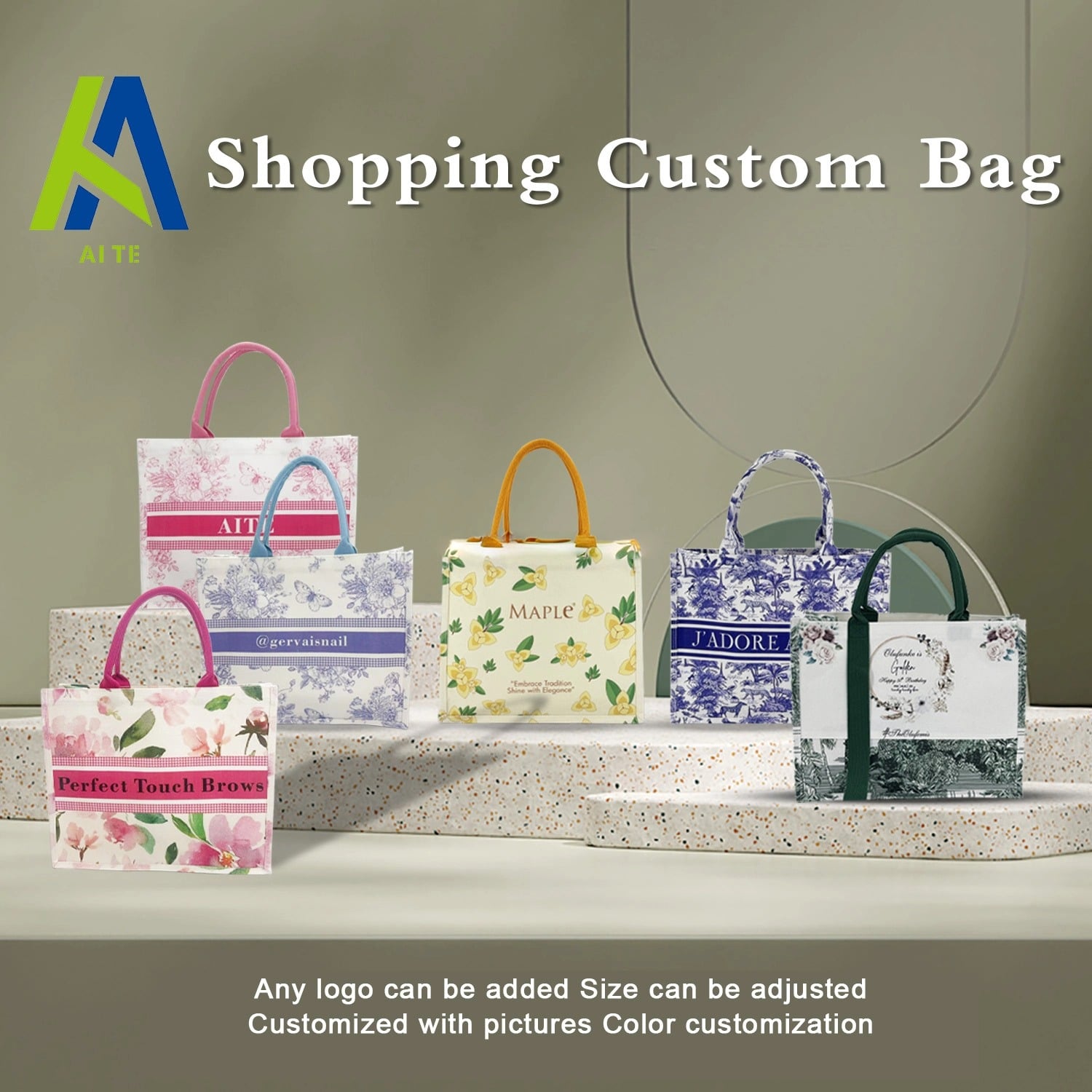 Colorful Wedding Beach Bride Recycled Burlap Jute Shopping Tote Bag Logo Recycled Burlap Jute Wedding Tote Bag for Promotion supplier