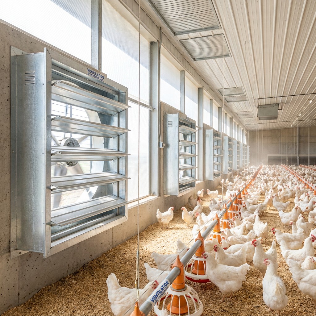 What Common Issues Should You Be Aware of When Using Poultry Ventilation Fans?