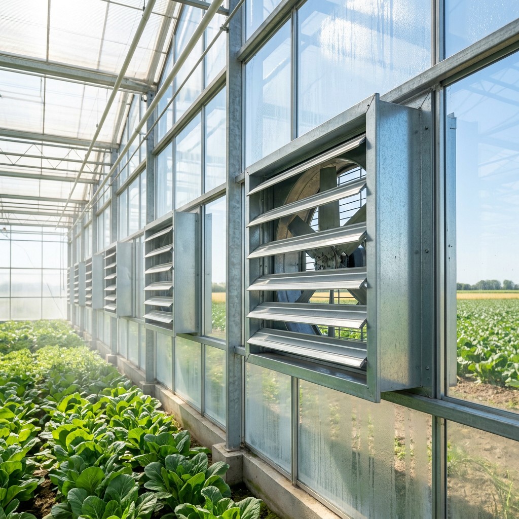 Duursaam en betroubare ventilator ontwerp vir langtermyngebruik in landbouomgewings