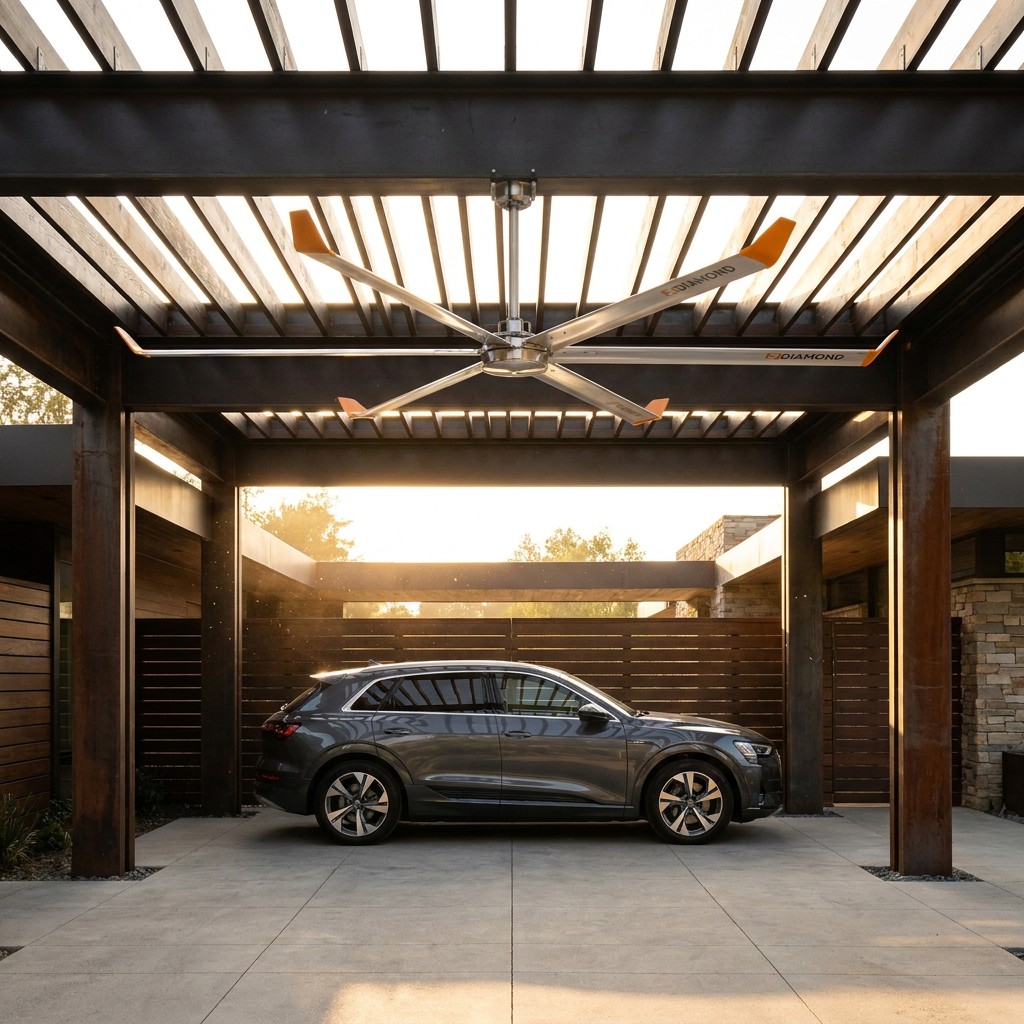 How to Choose the Best Outdoor Garage Ceiling Fan for Your Space
