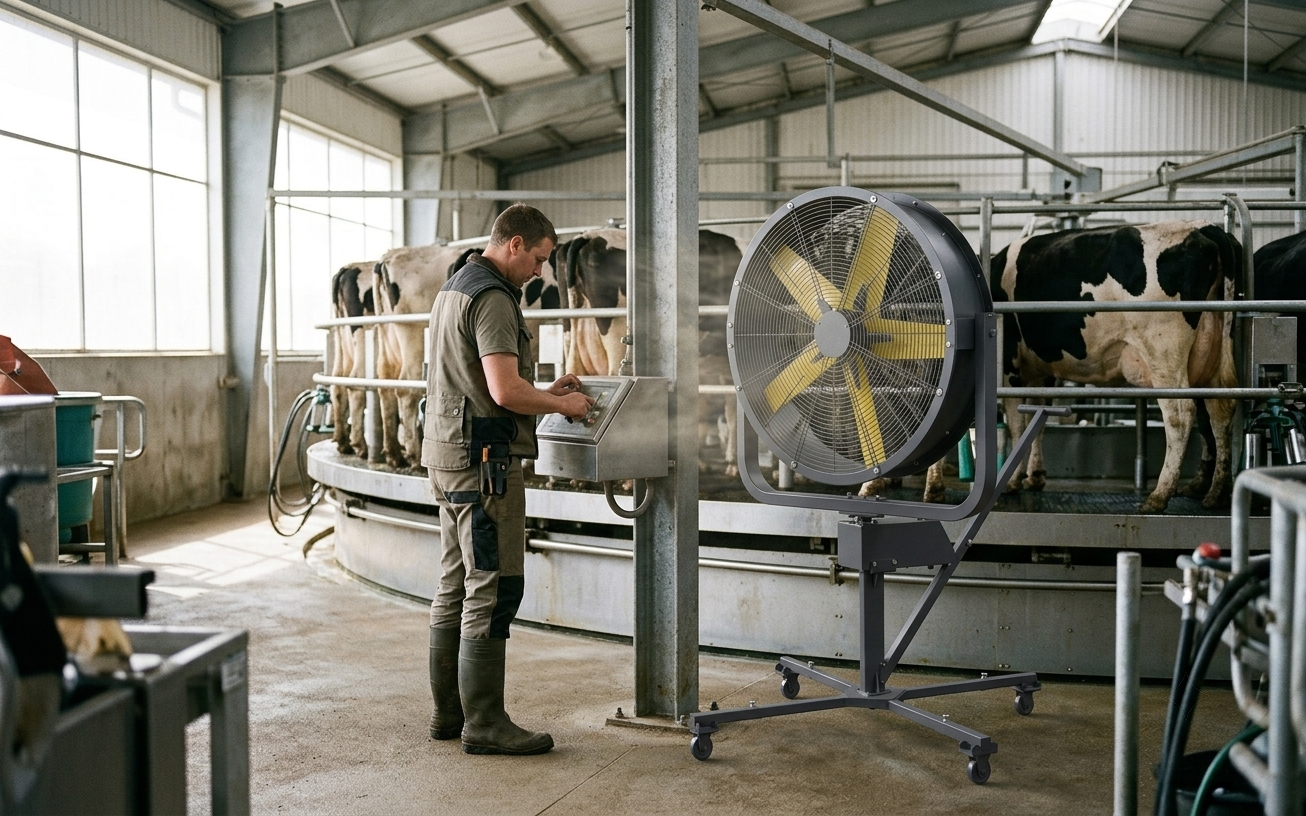Common Usage Issues with Dairy Farm Fans and How to Solve Them