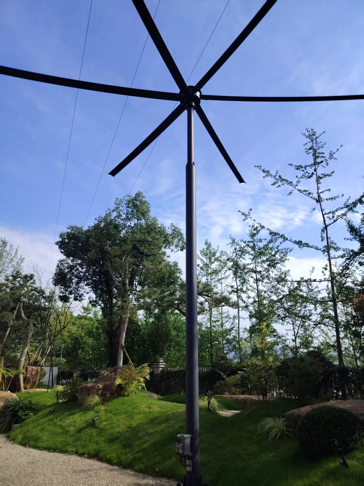 Where Can Outdoor Pole Mounted Fans Be Used Most Effectively?