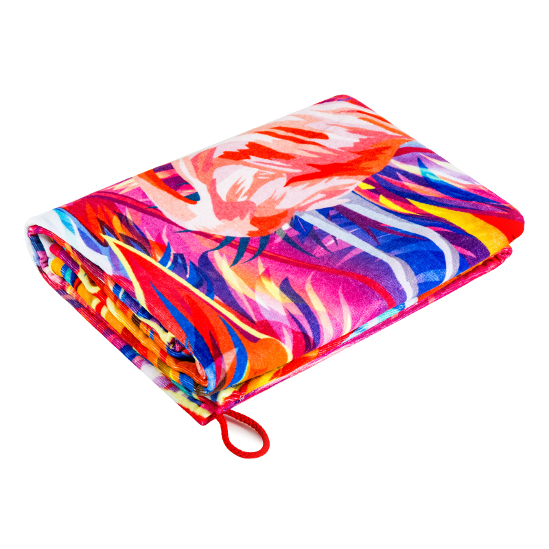 Eco-Friendly Double-Sided Cotton Printed Towels for Private Label Brands