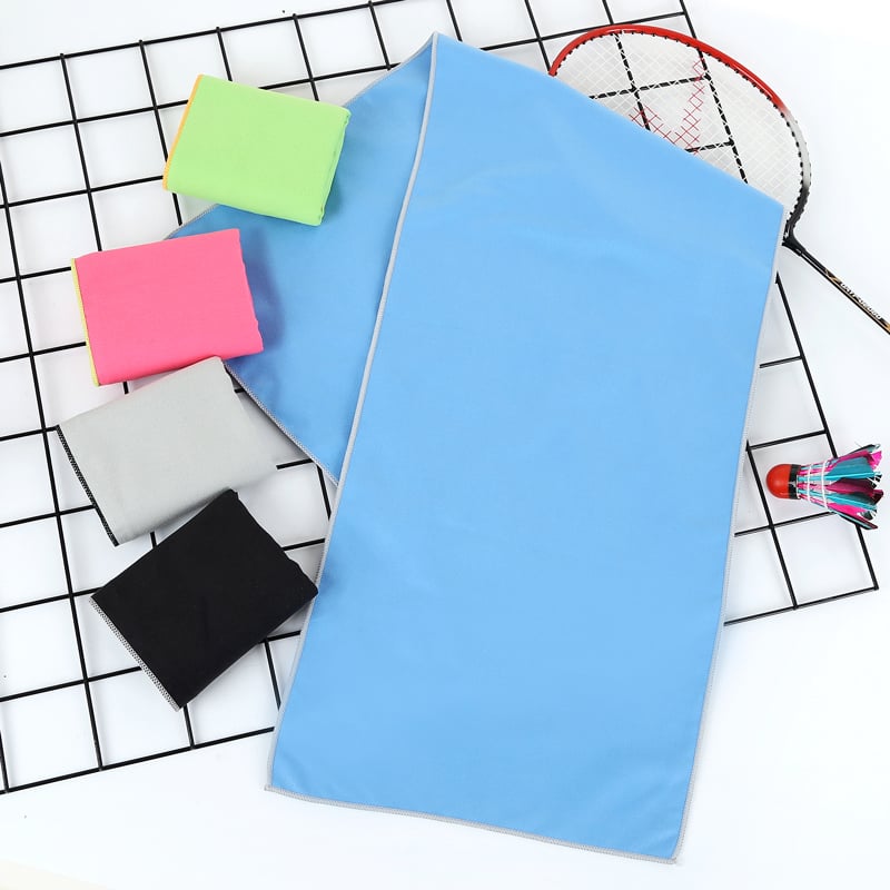 Double-faced velvet sports towel