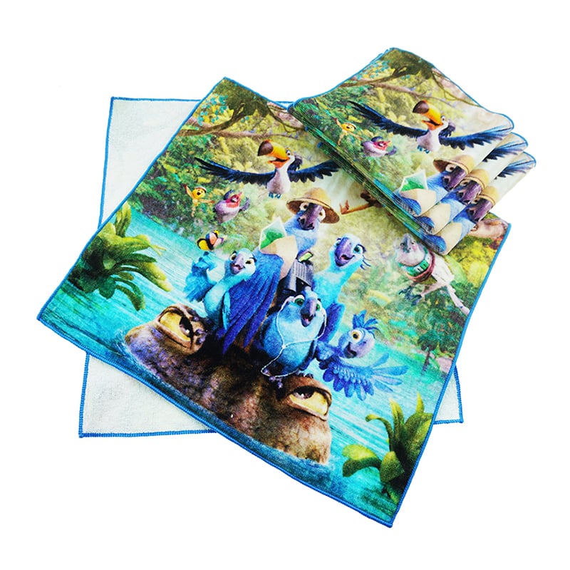 Personalized custom cotton printed hand towels