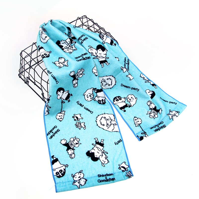 Sweat absorbing cotton sport fitness towel