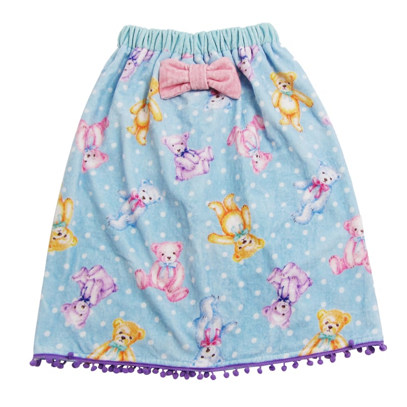 Cotton digital printing bathrobe with tassels