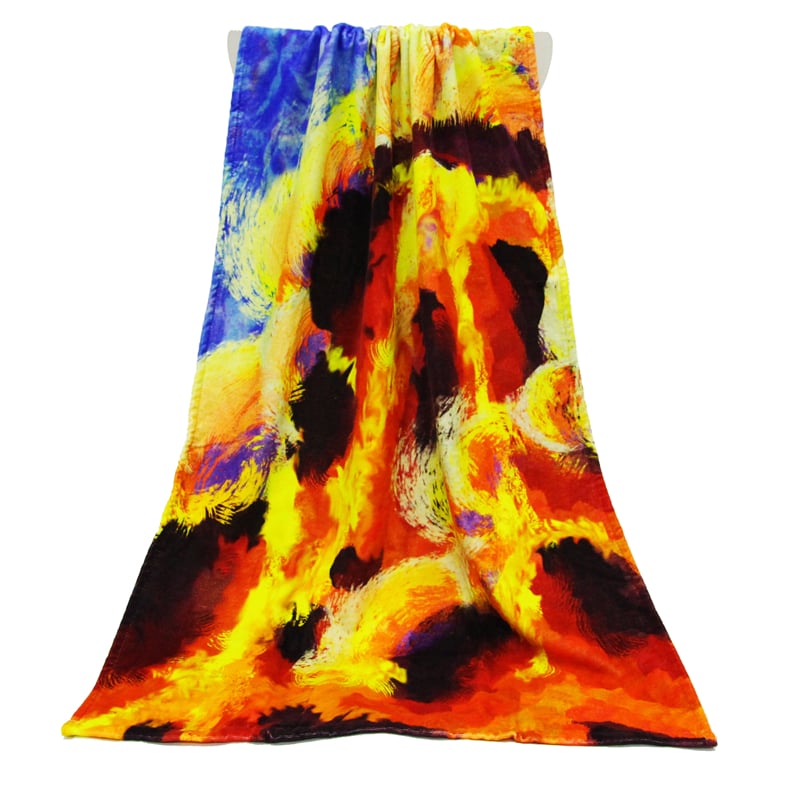 Personalized custom cotton printed beach towels