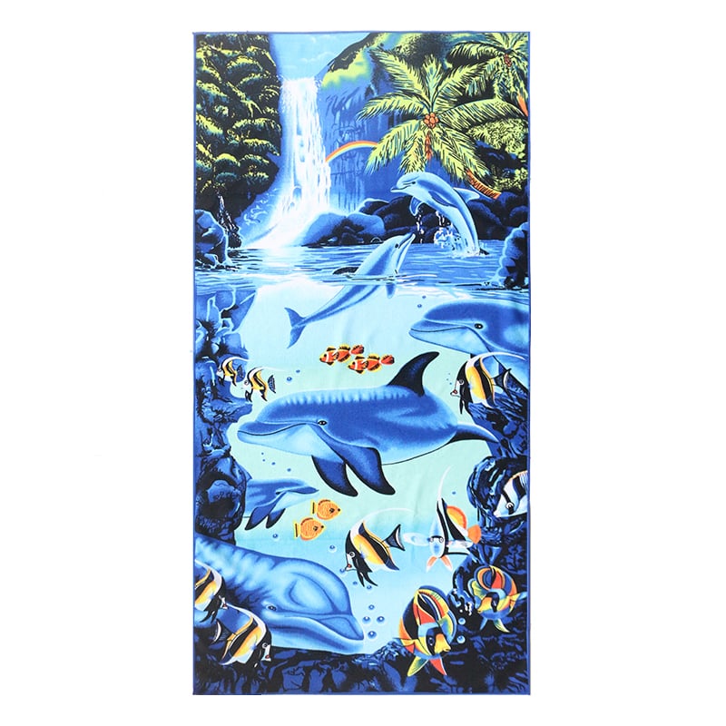 Microfiber Custom sublimation Printed Beach Towel