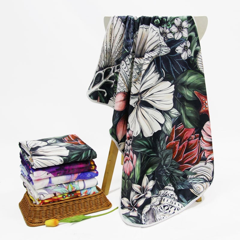 custom Crystal Velvet printed blankets