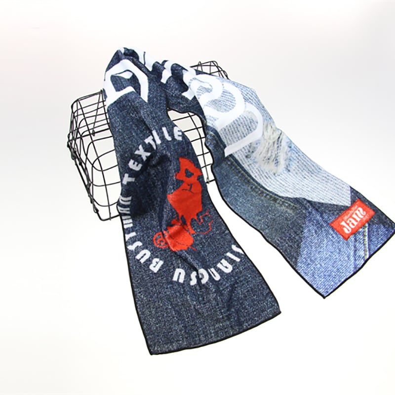 Cotton digital printed sports towel