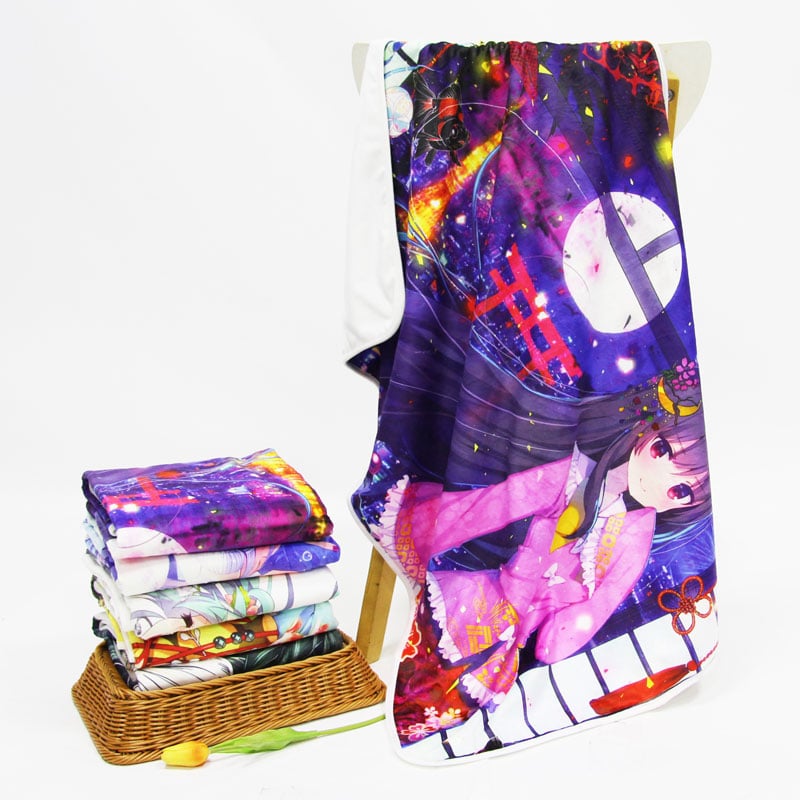 Personalized custom printed blanket