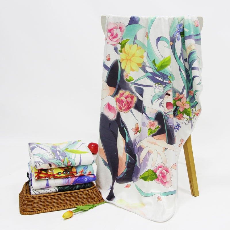 Sublimation printed blankets