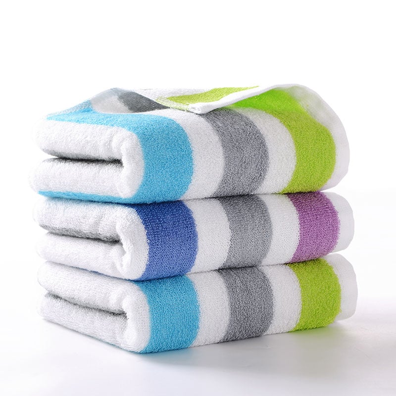 Luxury jacquard face towels