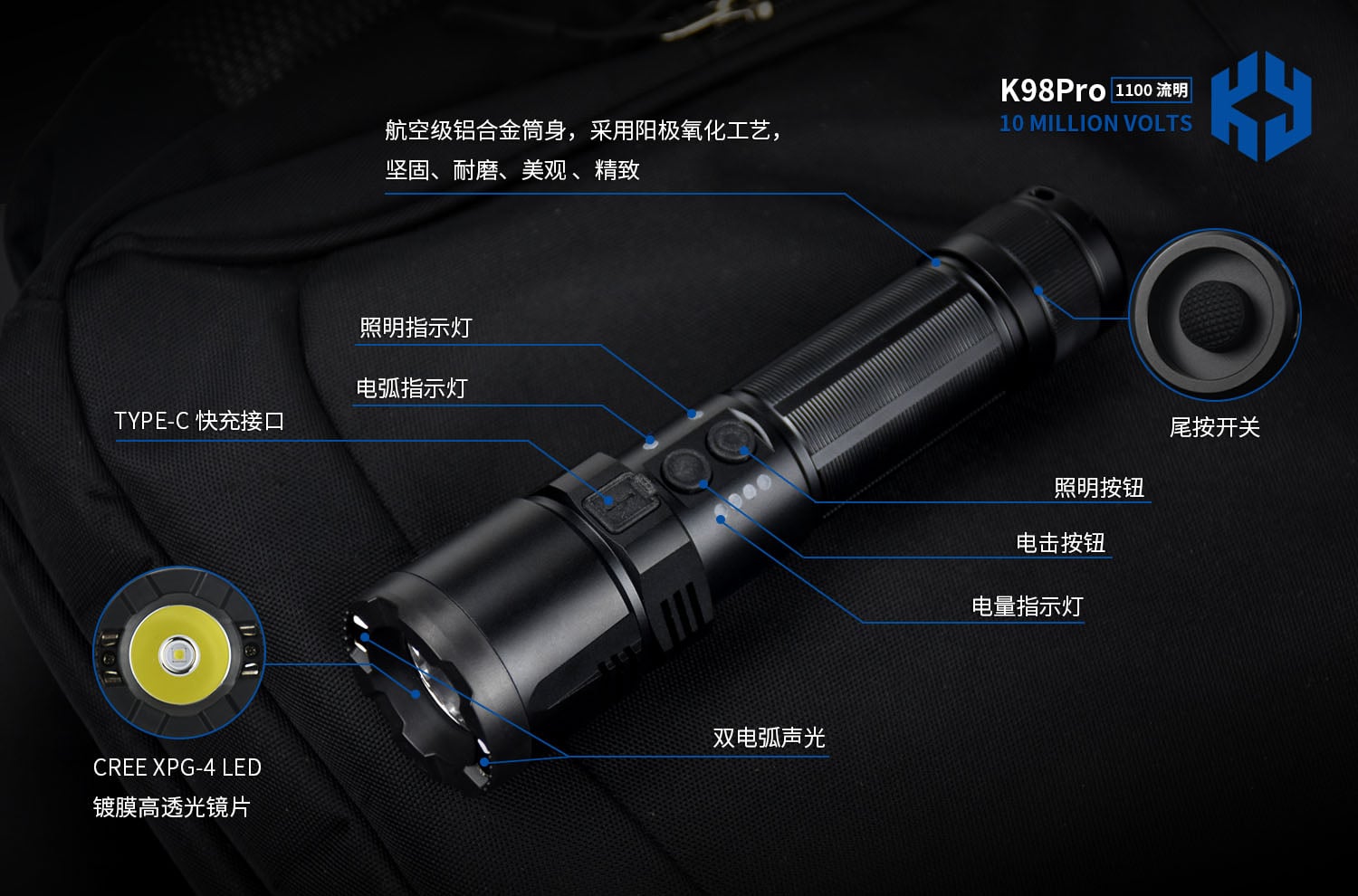 Why Tactical Flashlight Stun Batons Are the Future of Modern Law Enforcement Equipment