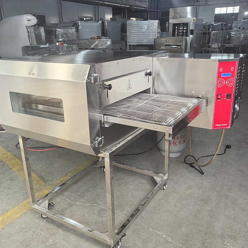 Track-type national trend hamburger oven, Chinese-style hamburger pizza oven, hot air circulation pizza oven, intelligent pizza oven for baking