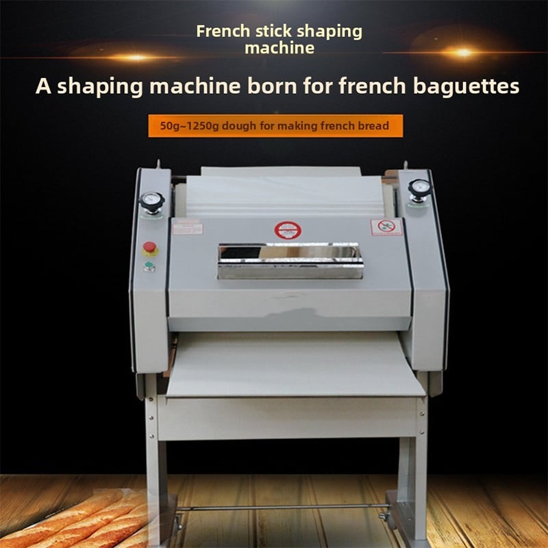 French baguette shaping machine, long baguette, square bread, toast forming machine, French bread whole machine baking equipment