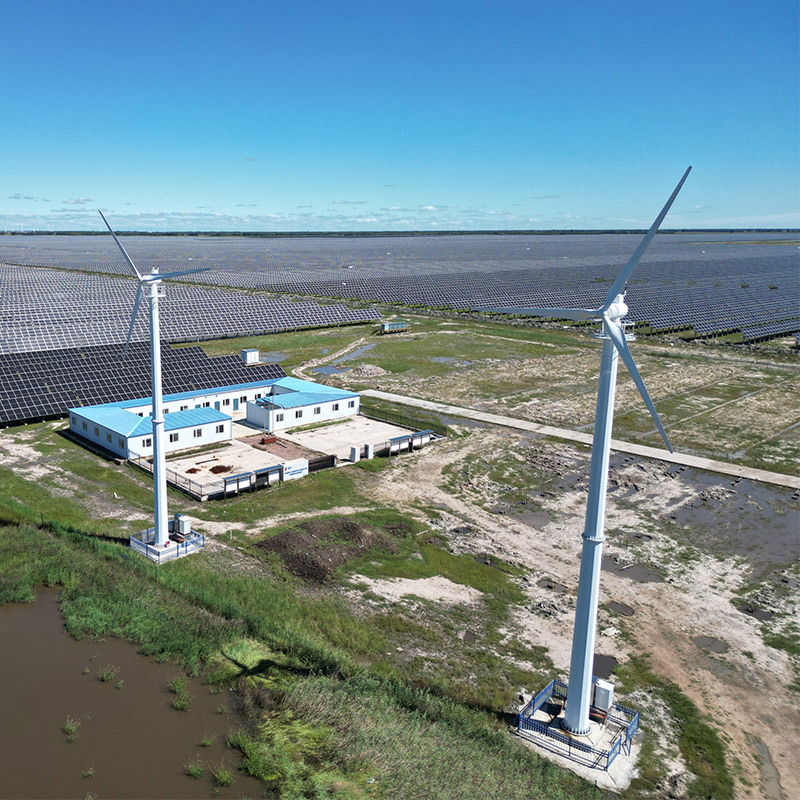 Integrated Wind Solar Storage and Charging Station