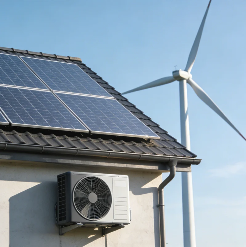 Commercial Heat Pump System Solution for Warehouse and Large Building Projects