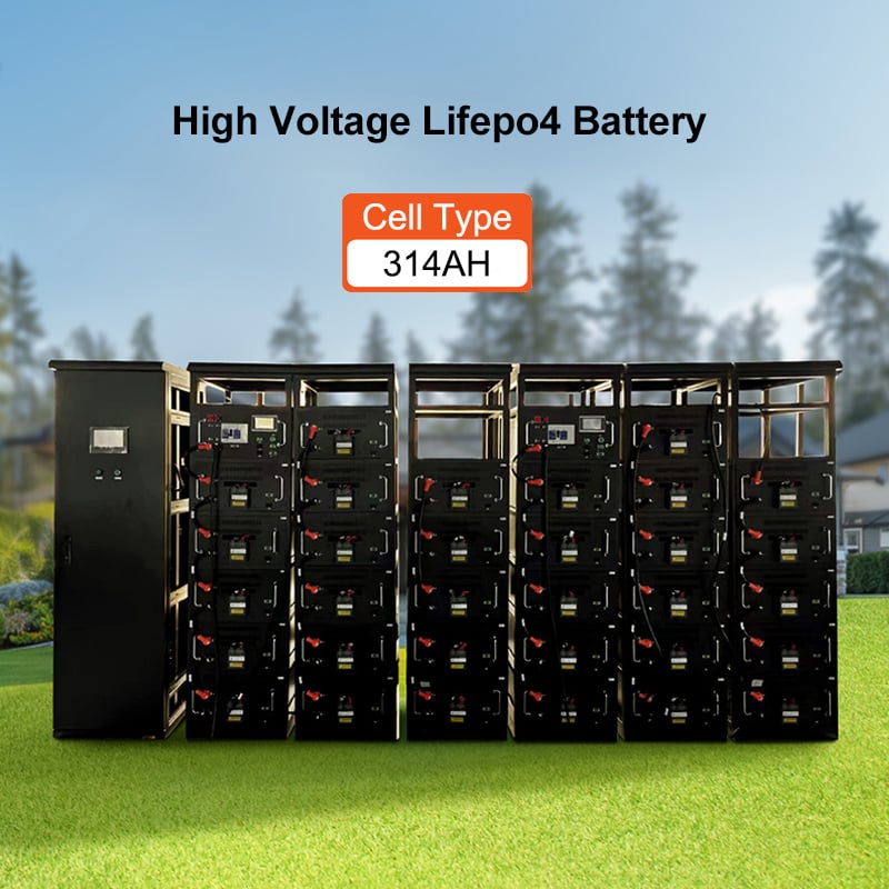 LFP Lithium Battery High Voltage Lifepo4 Battery For Solar Energy Storage