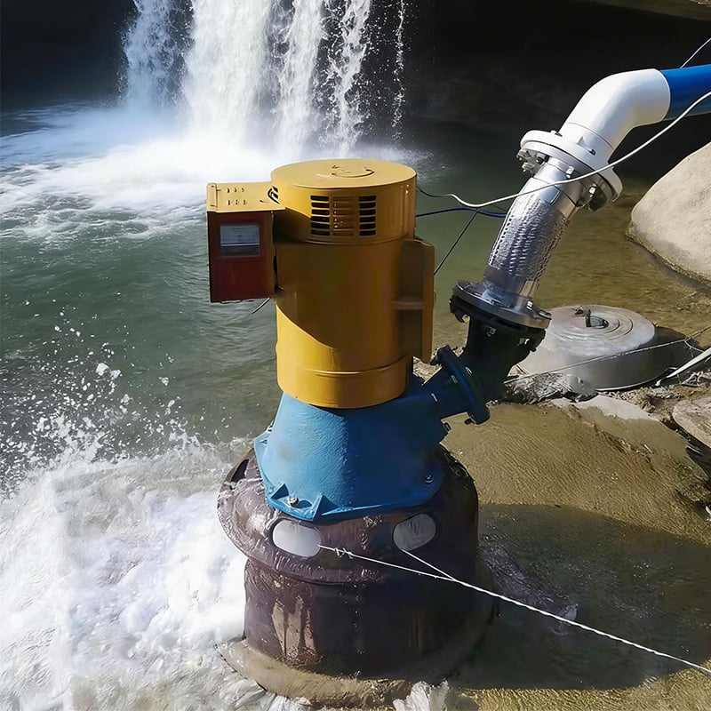 3Kw - 30Kw Turgo Water Turbine Micro Hydroelectric Generator
