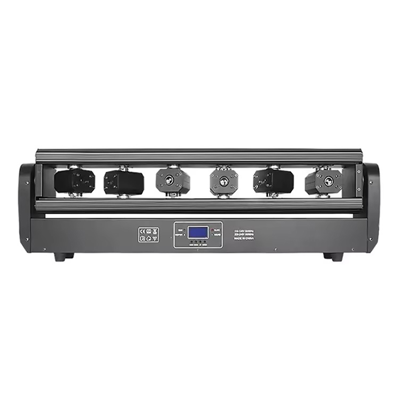Top Angebot Kaufen RGB Moving Beam Laserlicht LED DMX RGB Dj Strahlerleiste 6 Augen Nachtclub Bühne Hochzeit Rot Grün Laserlicht