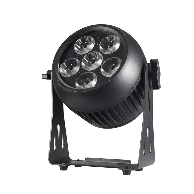 AOPU 6PCS 20W LED Par Lights à Prova d'Água com Bateria Par Can Luz de Palco para Casamento Festa
