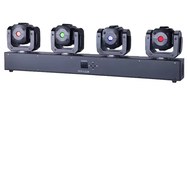 AOPU 4-Kopf DJ Laserlicht RGB 3in1 Bühnen-Disco-Moving-Head-Laserleiste für Club
