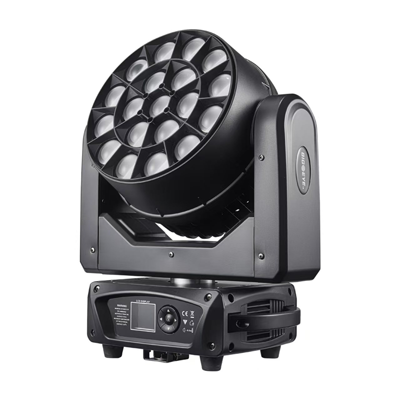 AOPU 19x15w Bee Eye Moving Head Led Bee Eye K10 Zoom Wash Dj Lights

