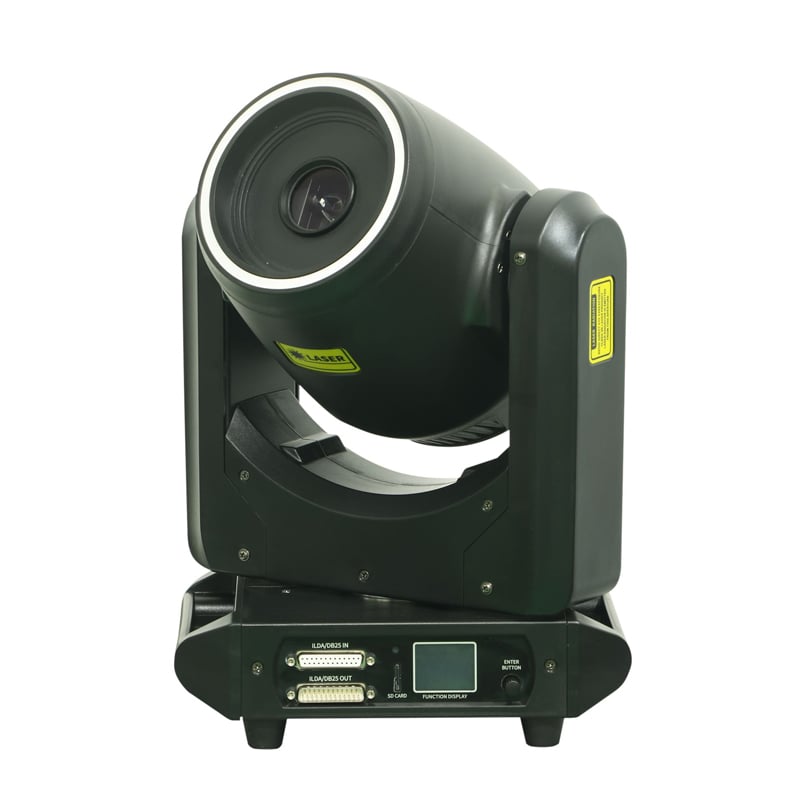 AOPU 10W 12W Vollfarben-Animation Farbenfrohes Laserlicht Schwenkkopf Bühnenbeleuchtung 3D-Animationslicht Lasersystem für Bars