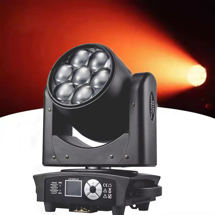 AOPU AOPU RGBW 7x40w Mini Bienenauge Bewegungslichter Disco LED Bewegungslicht Wash Zoom Strahl DJ Bühnenlicht