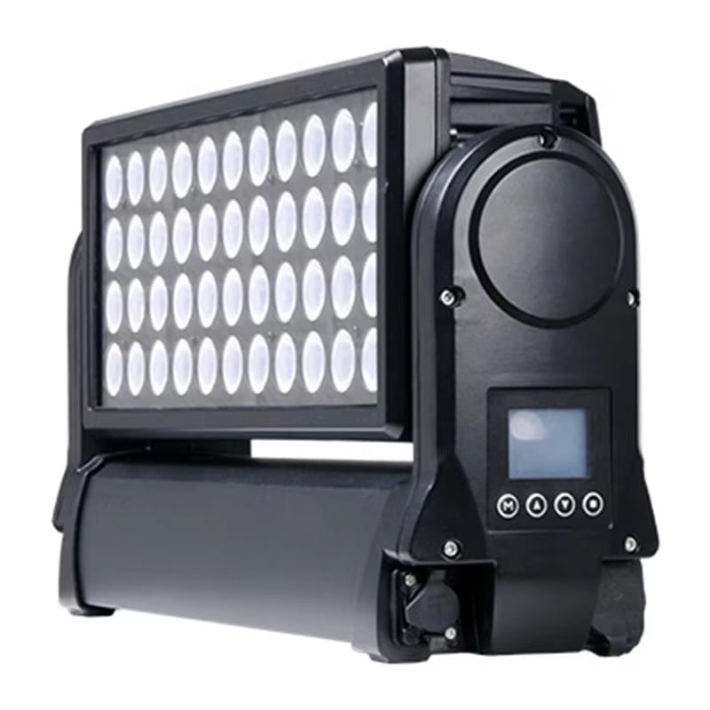 AOPU 44X10W RGBW 4IN1 LED Stroboskop Moving Wash Licht für Bühne Gesangskonzert