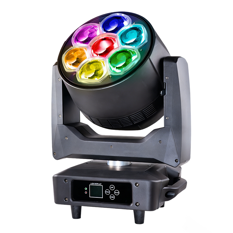 7*60W 4in1 Led Bee Eye Bee Eye Moving Head Stage Light Internal and External with Auxiliary Light Wholesale Bee Lights