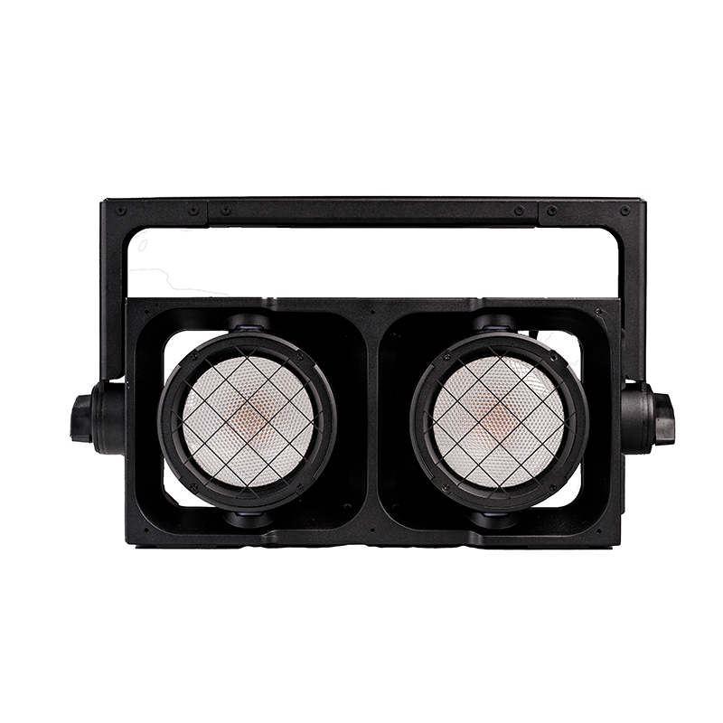 AOPU IP65 COB 300W*2 Blinder-Licht, hohe Helligkeit, RGBA WW, zusammengesetztes LED-Zuschauerlicht für Bar-Party, Hochzeit, Bühne, Musikshow