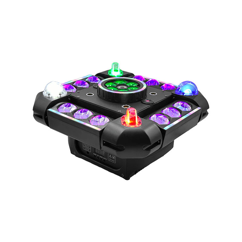 AOPU Effetto Multi-Funzione Stroboscopico Laser Bee Eye Fascio Mobile per Palco, per DJ, Disco, KTV e Club