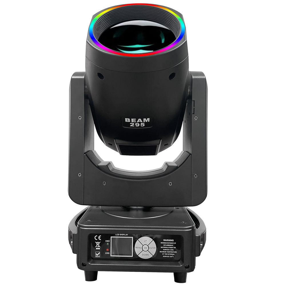 AOPU 295W LED Zoom Strahl Mit LED Streifen Moving Head Waschen Licht für Bühne Party Club Konzert