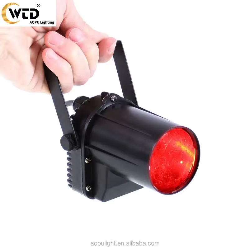 10W RGBW 4in1 Mini-Pin-Spotlicht für Außenbereich, Garten, Club und Party