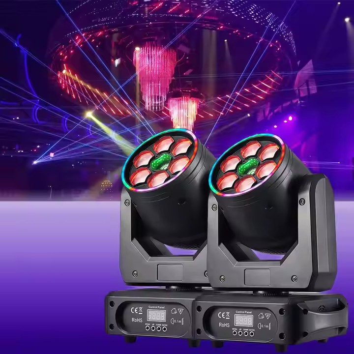 AOPU RGBW Beam 6 Silmä Bee -laservalaisin 6*15 W LED Silmä Bee -liikkuva valokone Beam -valaisin baari DJ discoon