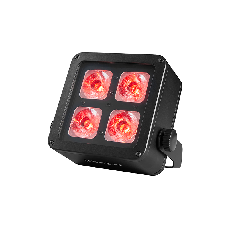 AOPU 4pcs 12W 6in1 Uplights Battery Wireless Battery Powered Par Light Waterproof IP65 Par Led Battery Light for Outdoor Stage